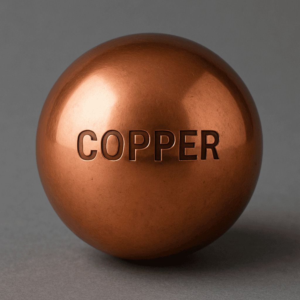 Copper steel balls - Related non-ferrous balls product by Rama & Sons for similar industrial applications