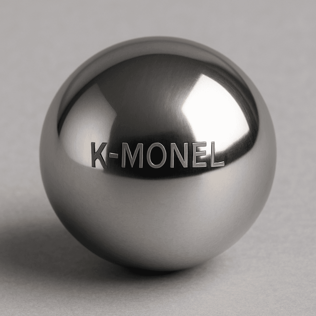 K-Monel steel balls - Professional grade non-ferrous balls manufactured by Rama & Sons in Agra, India. High-quality industrial steel components for bearings, automotive, and precision applications.